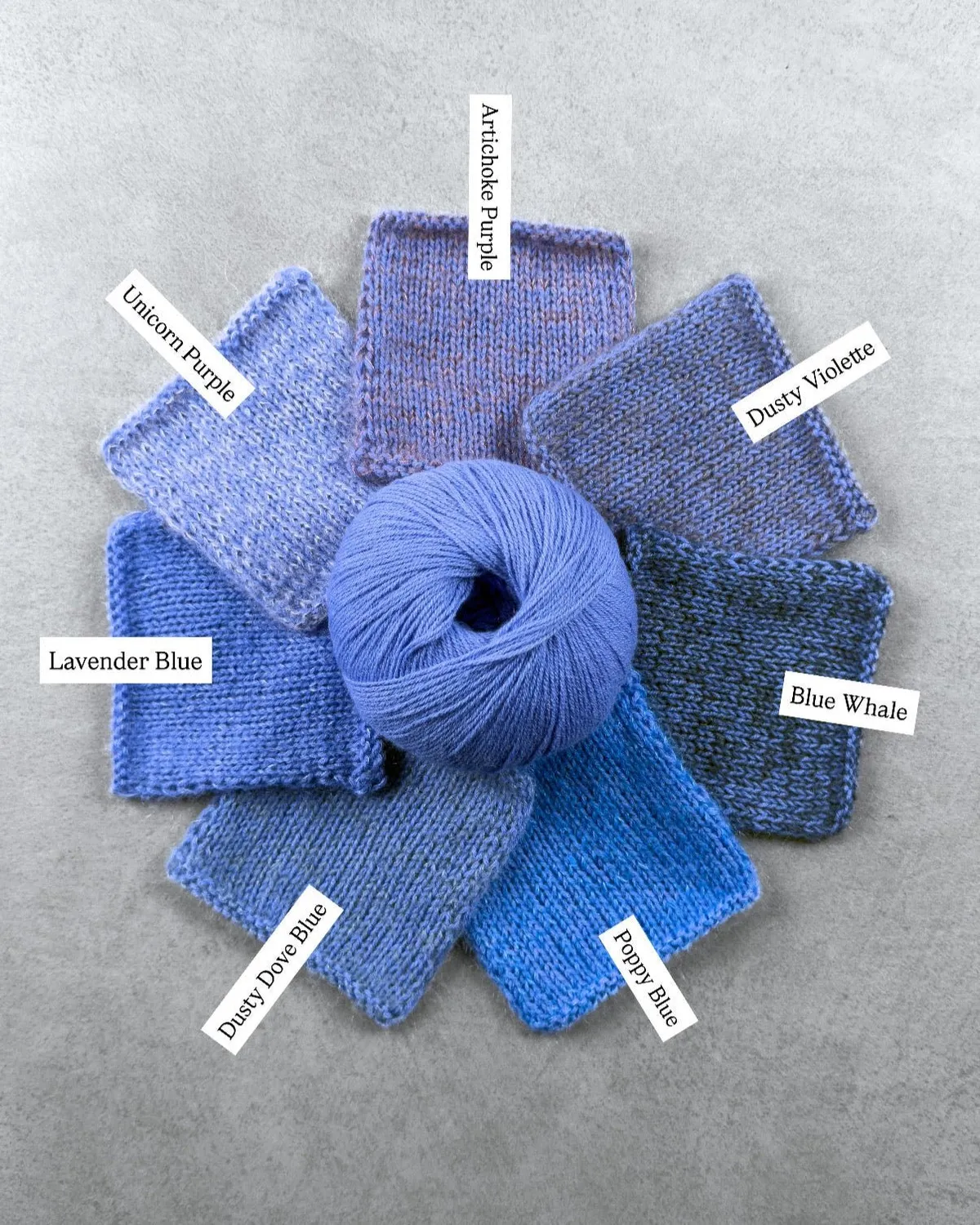Knitting for Olive Merino Strickgarn Lavender Blue zartviolett