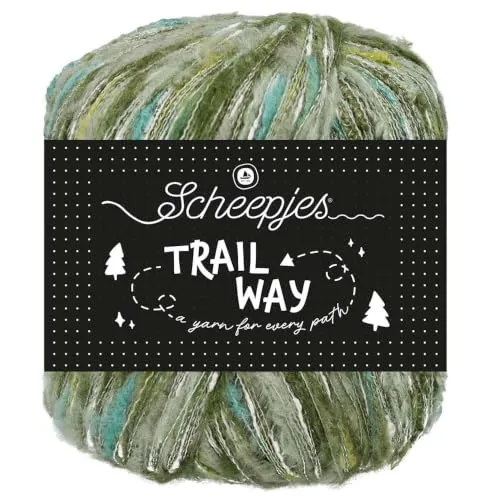 Scheepjes Trailway 006 Fern Garn 50g Grün Grau