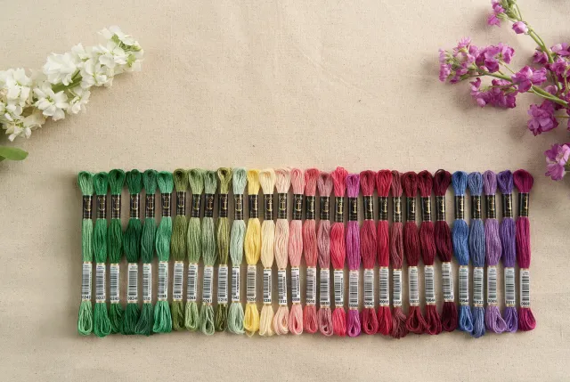 Anchor Summer Garden Palette Stickgarn Set 30 Farben