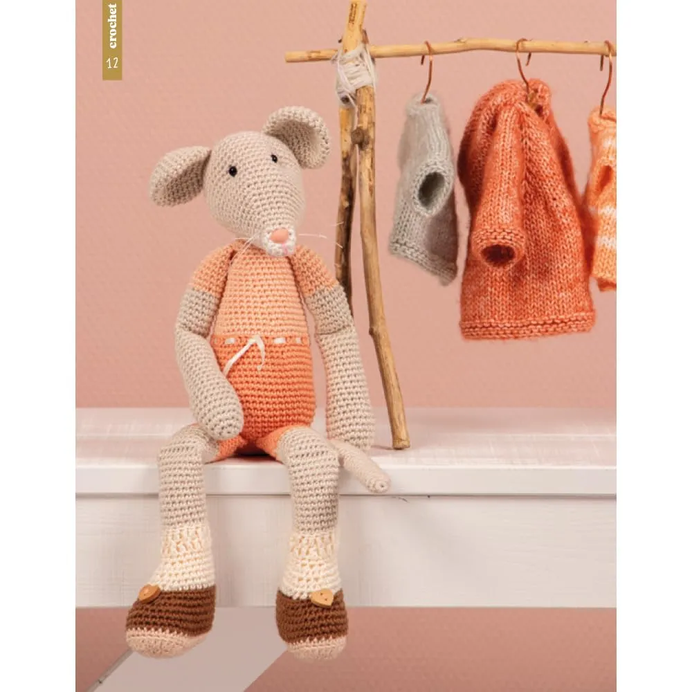 Scheepjes Rabbit Deer Mouse Strickbuch Tiere