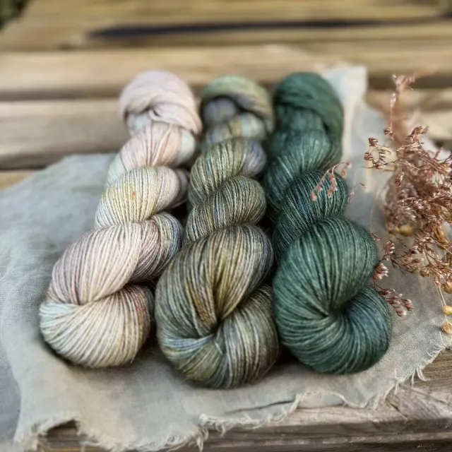 Feliz y Punto Baby Alpaca Wolle 100g Kaschmir Seide