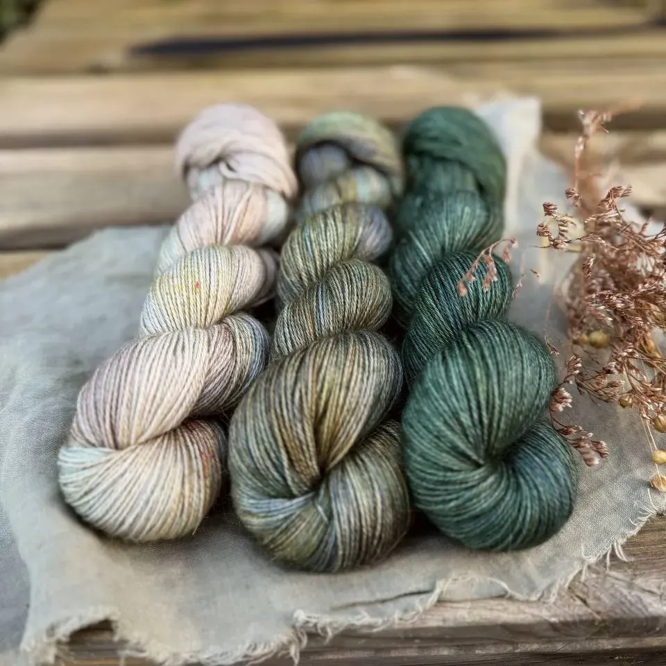 Feliz y Punto Baby Alpaca Wolle 100g Kaschmir Seide