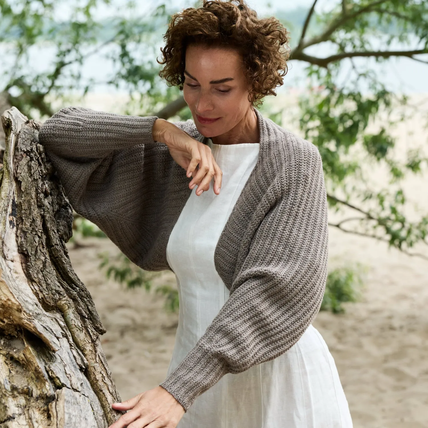 Rosy Green Wool Open Horizon Bolero Anleitung Deutsch Download