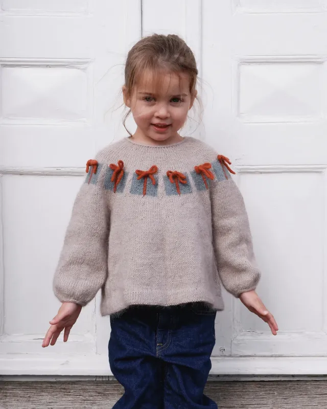 Knitting for Olive Christmas Morning Tunic Strickanleitung 1-12 Jahre