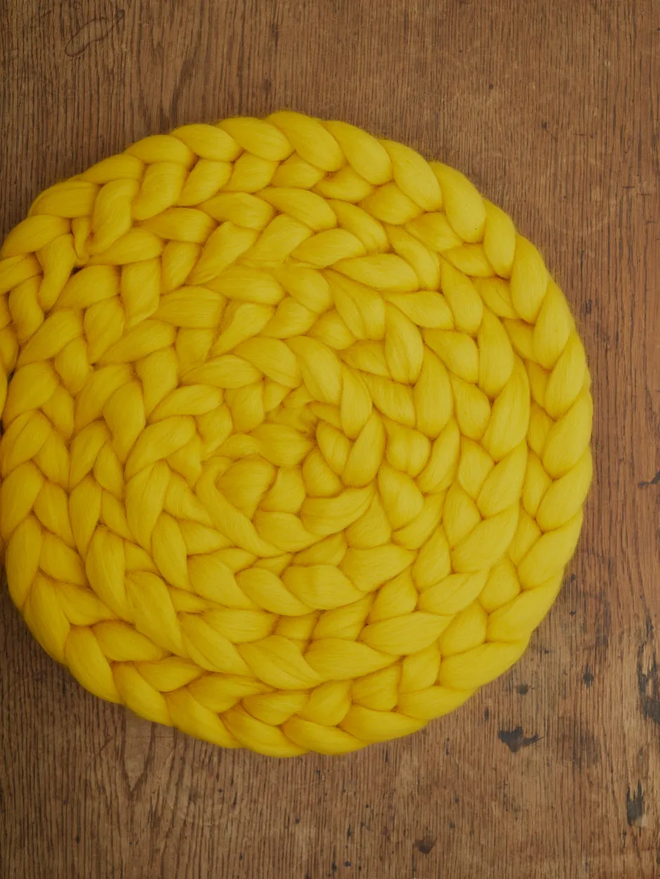 John Arbon Knit by Numbers Kammzug 98 Sunshine Yellow