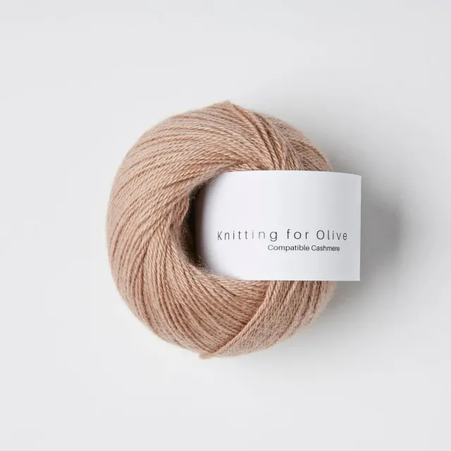 Knitting for Olive Compatible Cashmere Wolle Rose Clay zart