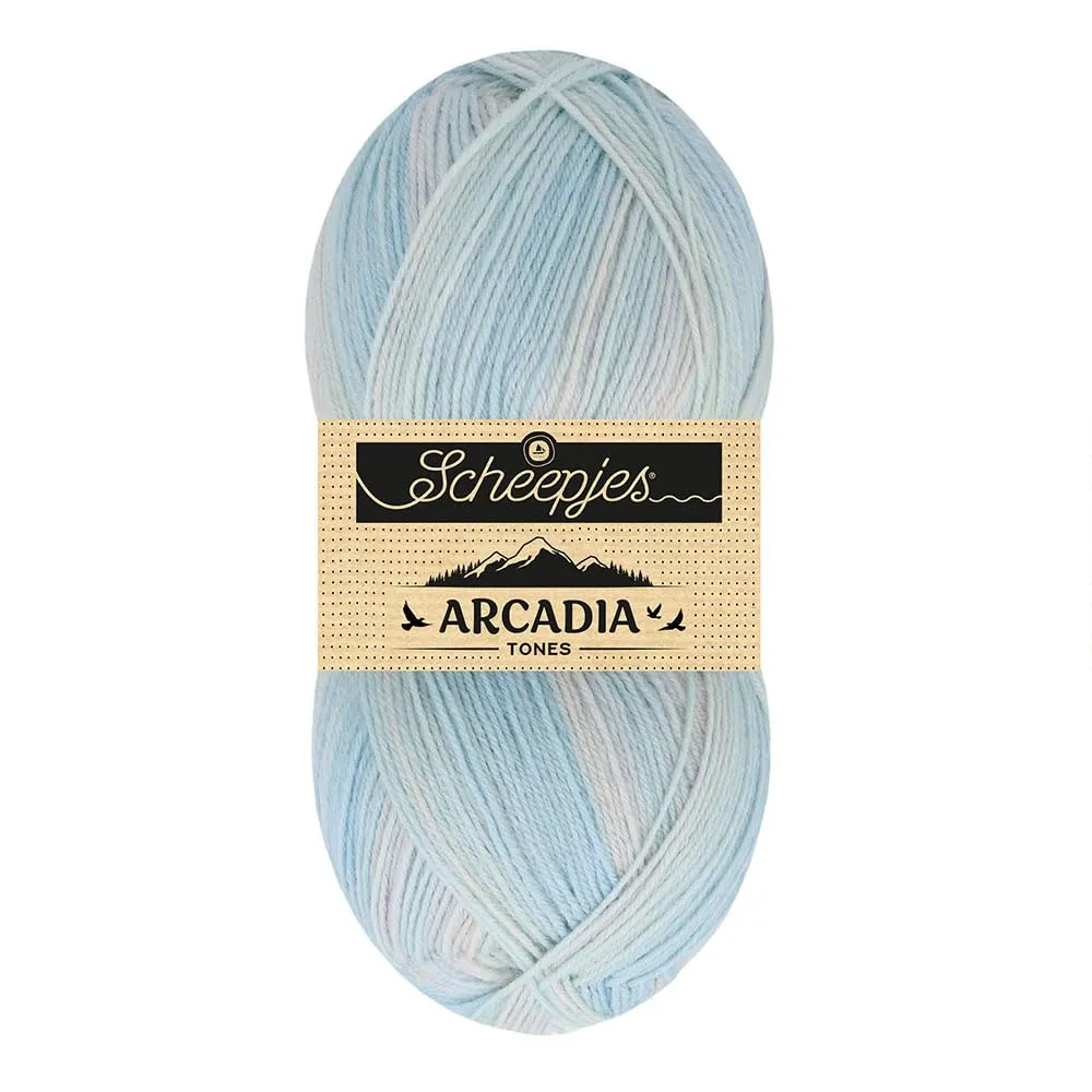 Scheepjes Arcadia Tones Sockenwolle 100g 704 Valley lila