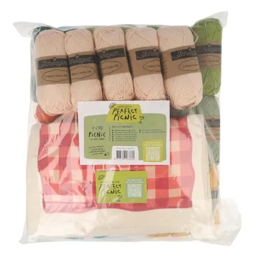 Scheepjes Cotton Create CAL2026 Häkelgarn Park 1714g reine Baumwolle