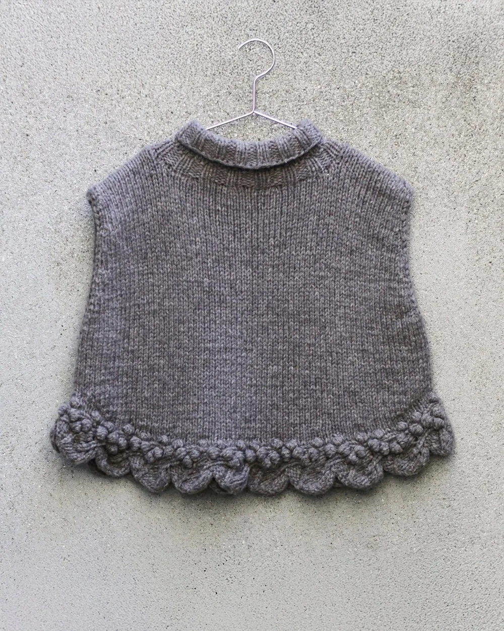 Knitting for Olive Gooseberry Poncho Strickanleitung Kinder