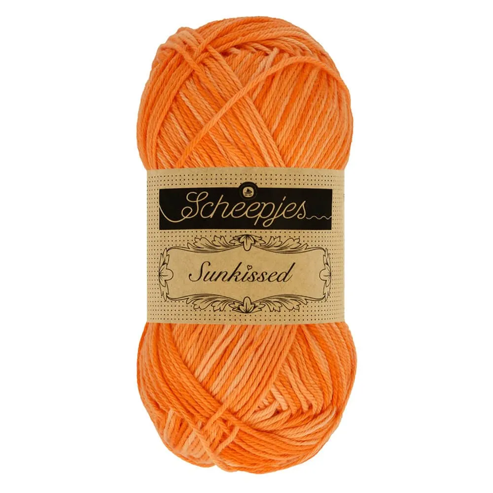 Scheepjes Sunkissed 008 Garn 50g Baumwolle Rot