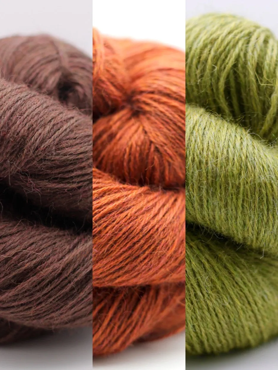 John Arbon Boyd Hat Strickset DK mit Bommel