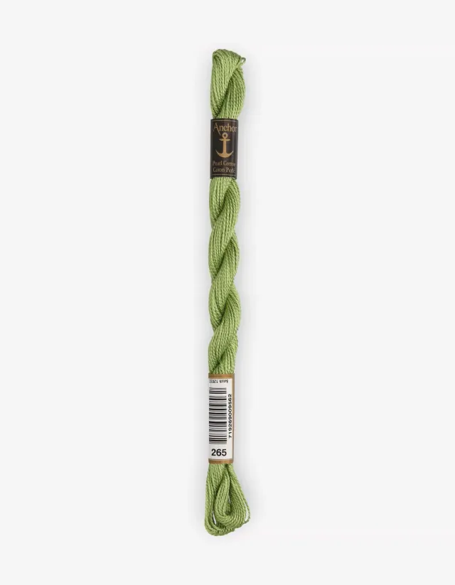 Anchor Pearl Cotton 5 Perlgarn Stärke 5 uni