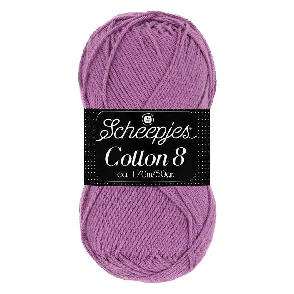 Scheepjes Cotton 8 719 Häkelgarn 50g weiß Baumwolle