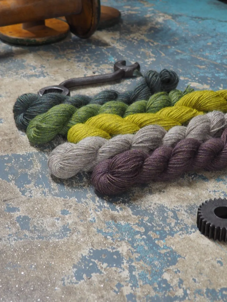 John Arbon Appledore Aran Strickwolle Fair Maid 100g robust