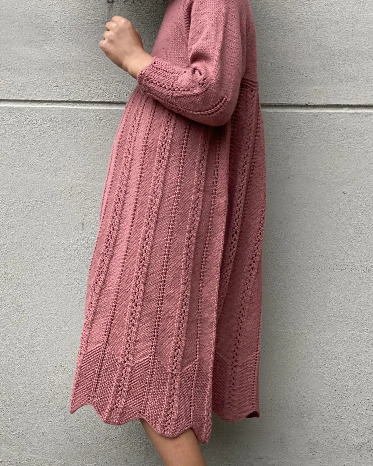 Knitting for Olive Mary Dress Strickanleitung Deutsch Spitze