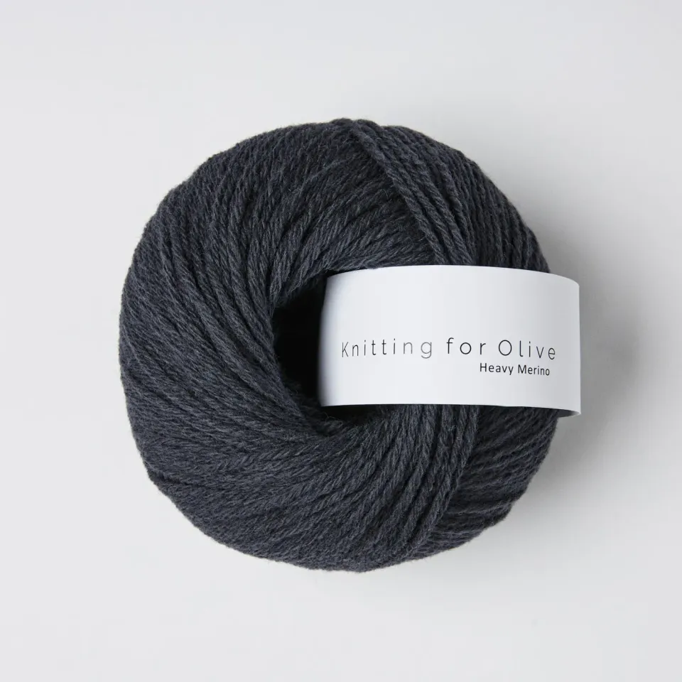 Knitting for Olive Heavy Merino Merinowolle Midnight 50g