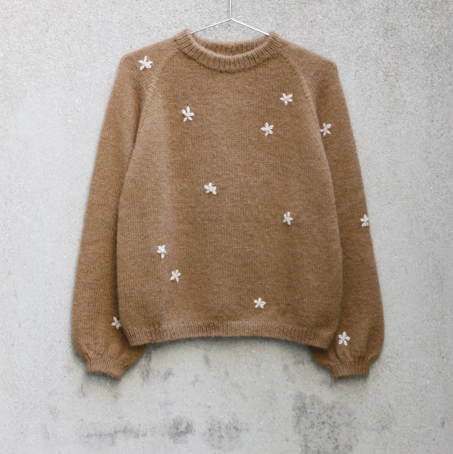 Knitting for Olive Daisy Sweater Strickanleitung Deutsch Blumen