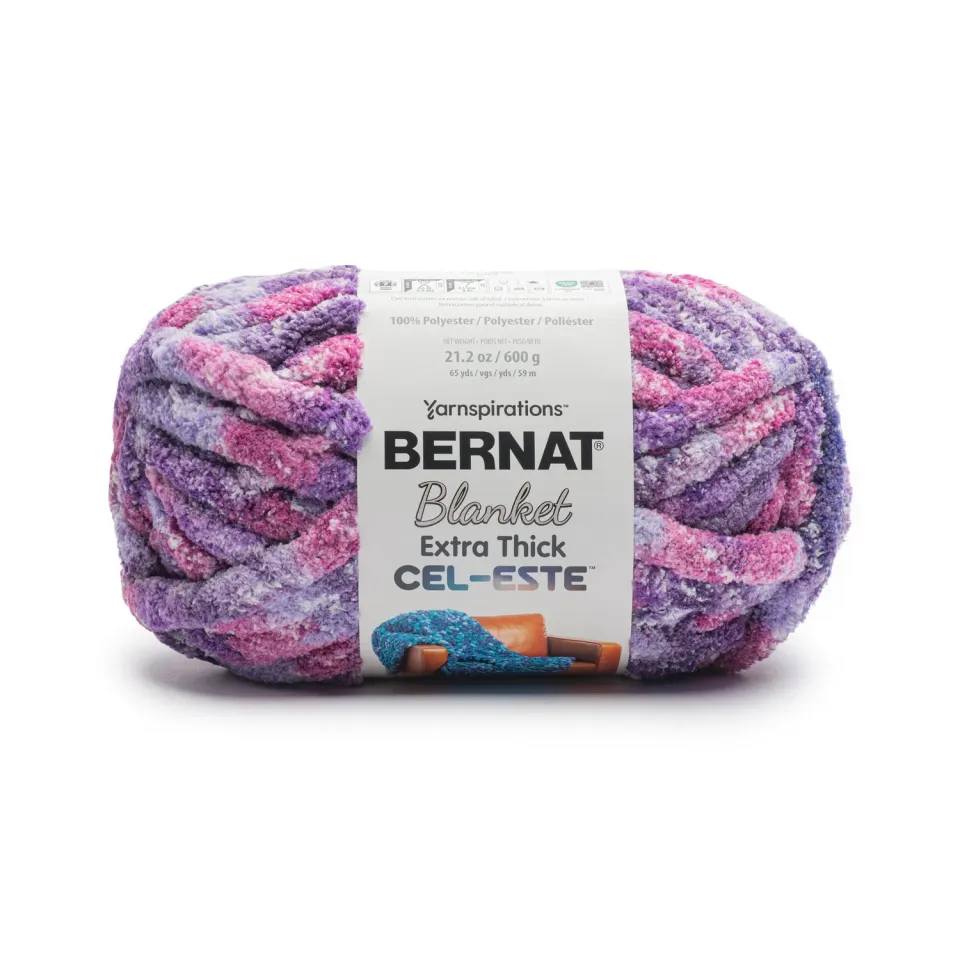 Bernat Blanket Extra Thick Cel-Este Wolle Milky Way 600g Jumbo