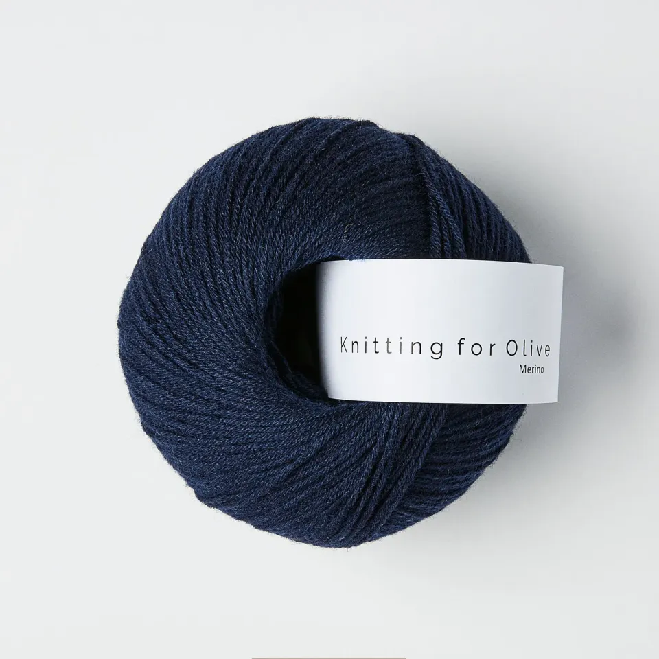 Knitting for Olive Merino Wolle Navy Blue dunkelblau