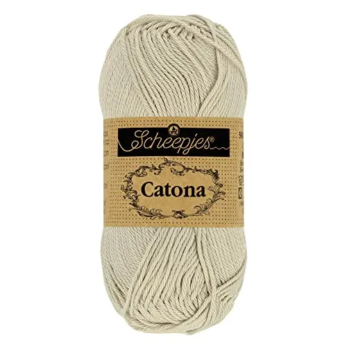 Scheepjes Catona 248 Sekt Baumwollgarn 25g zartrosa