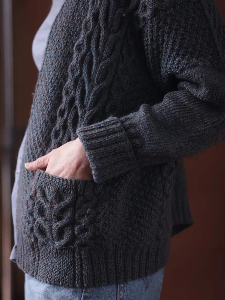 John Arbon Yarnadelic Winters Beach Cardi Strickset