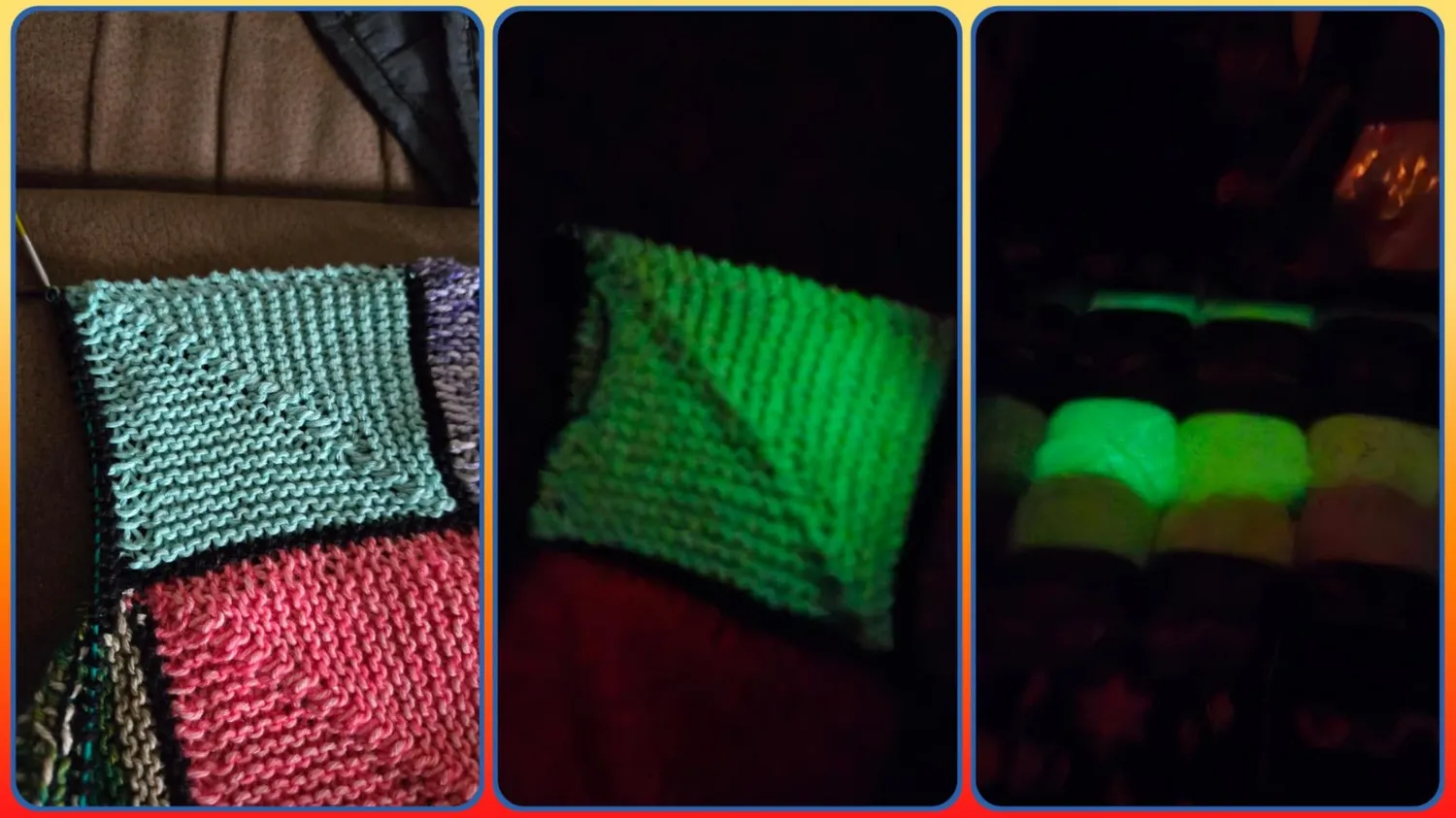 Scheepjes Glow Up Farbpack 10x25g Leuchtgarn leuchtend