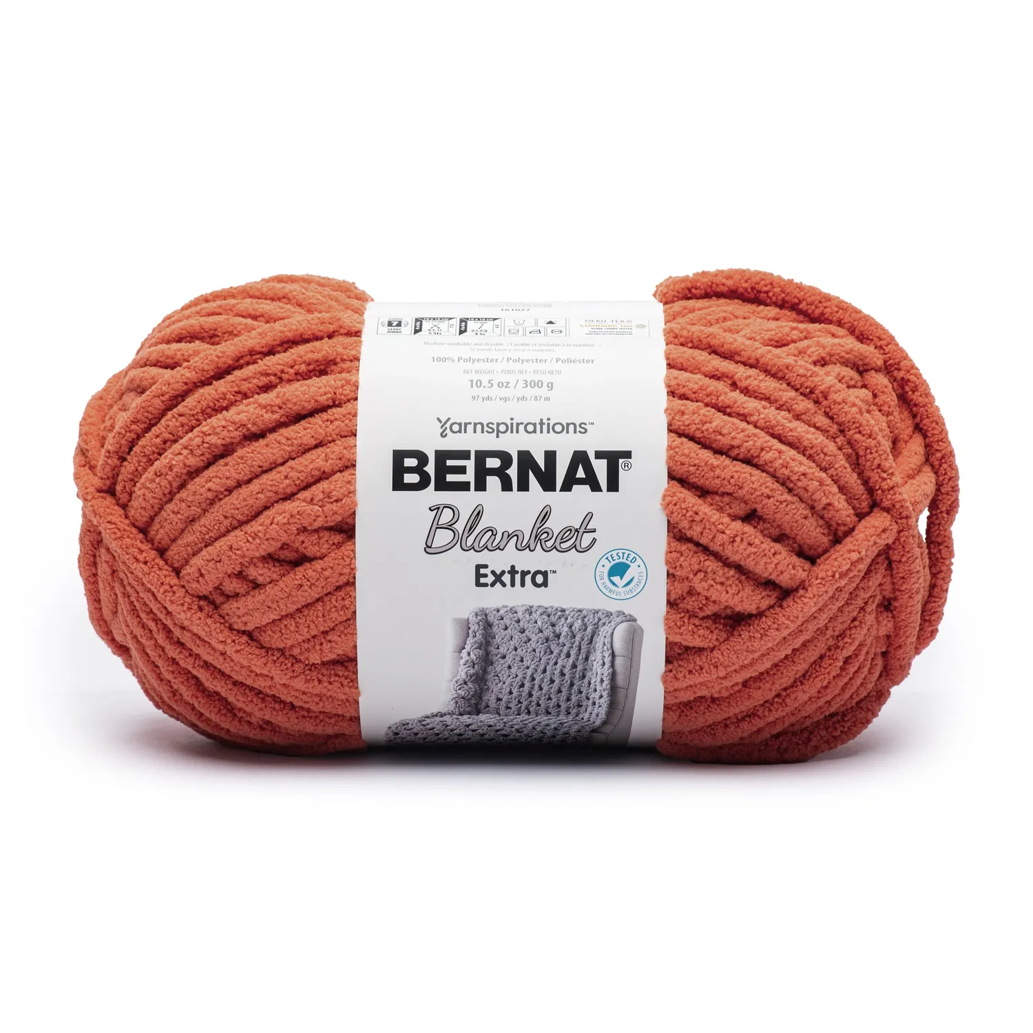 Bernat Blanket Extra Chenillegarn 300g Jumbo Weich