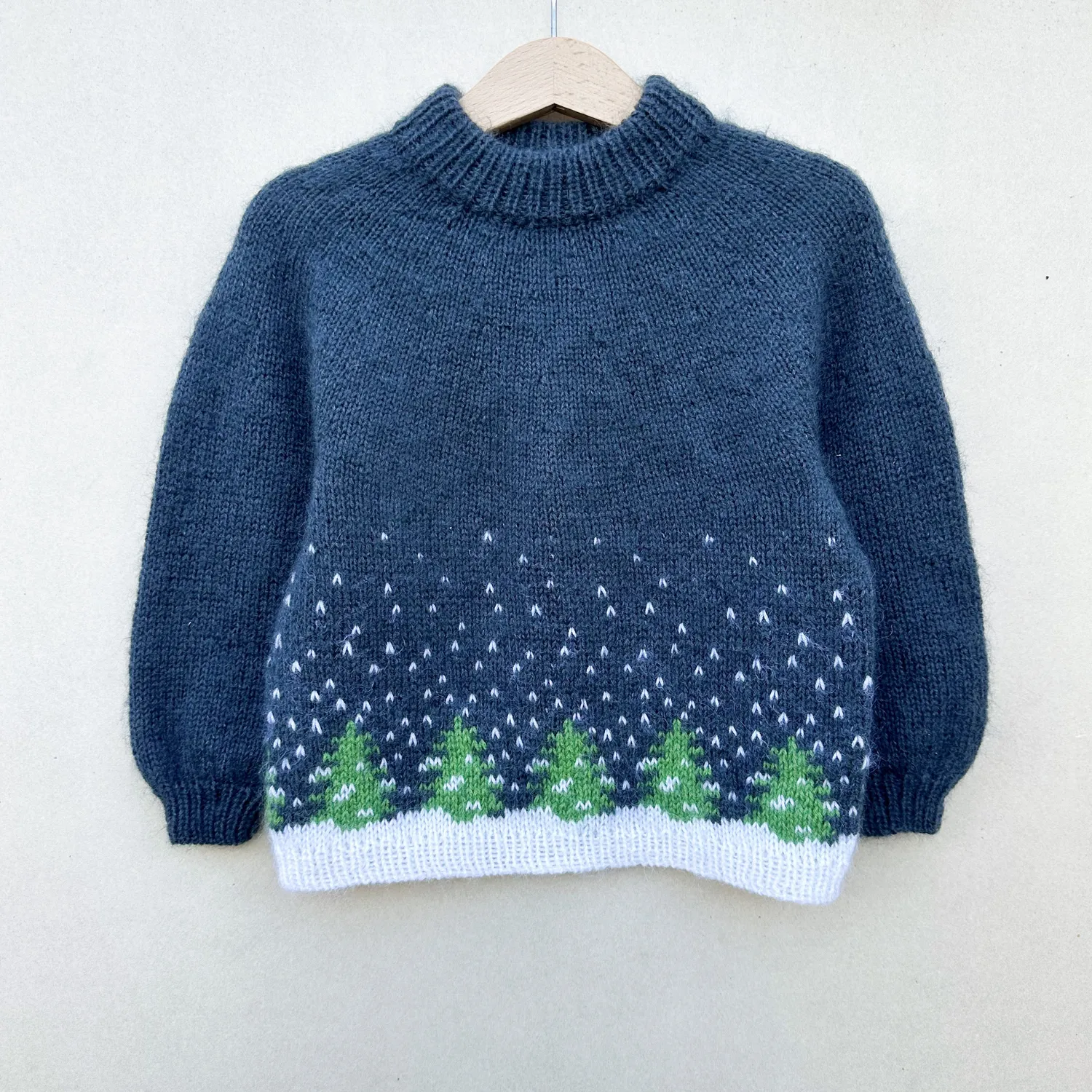 Knitting for Olive Snow Sweater Strickanleitung Kids