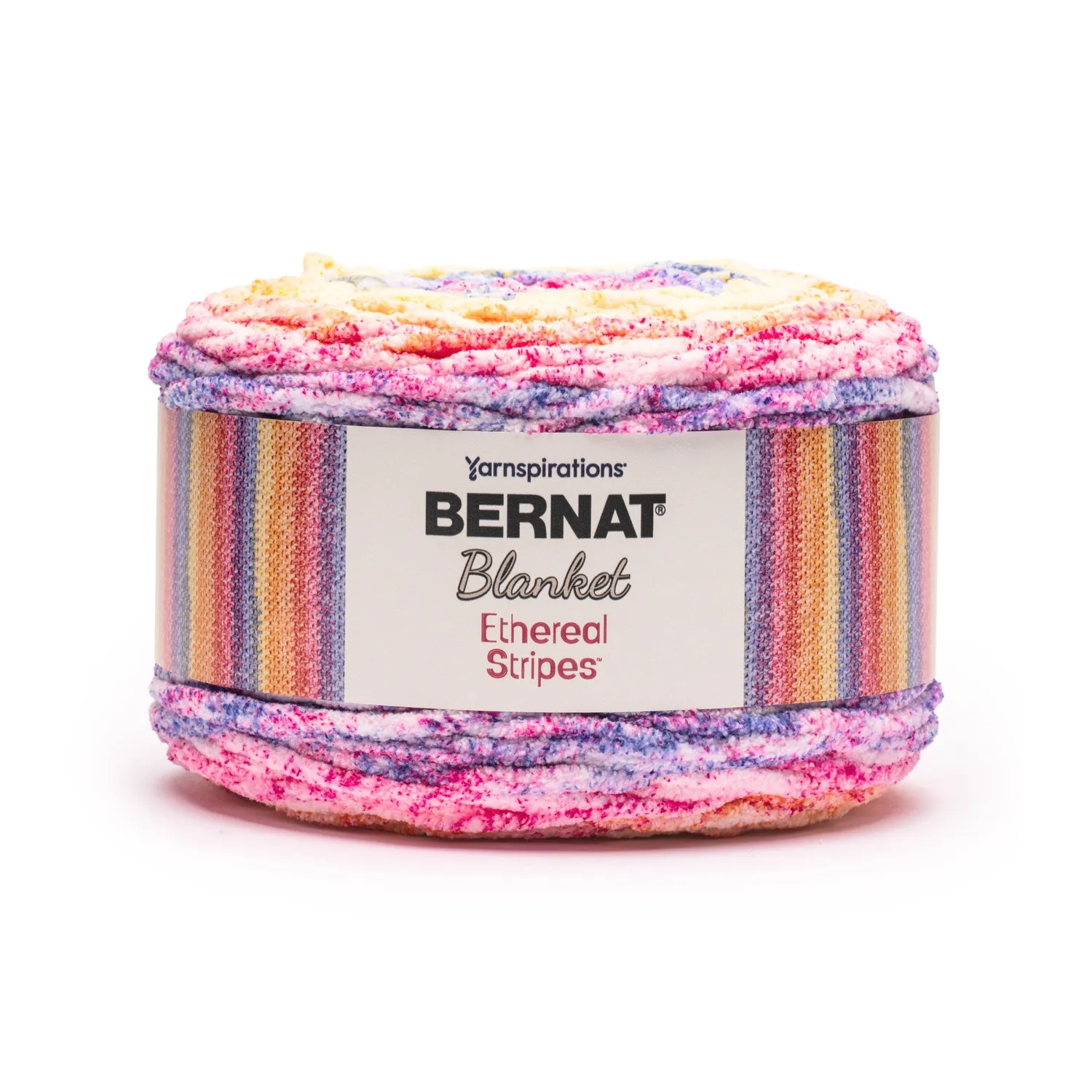 Bernat Blanket Ethereal Stripes Chenillegarn 300g gesprenkelt