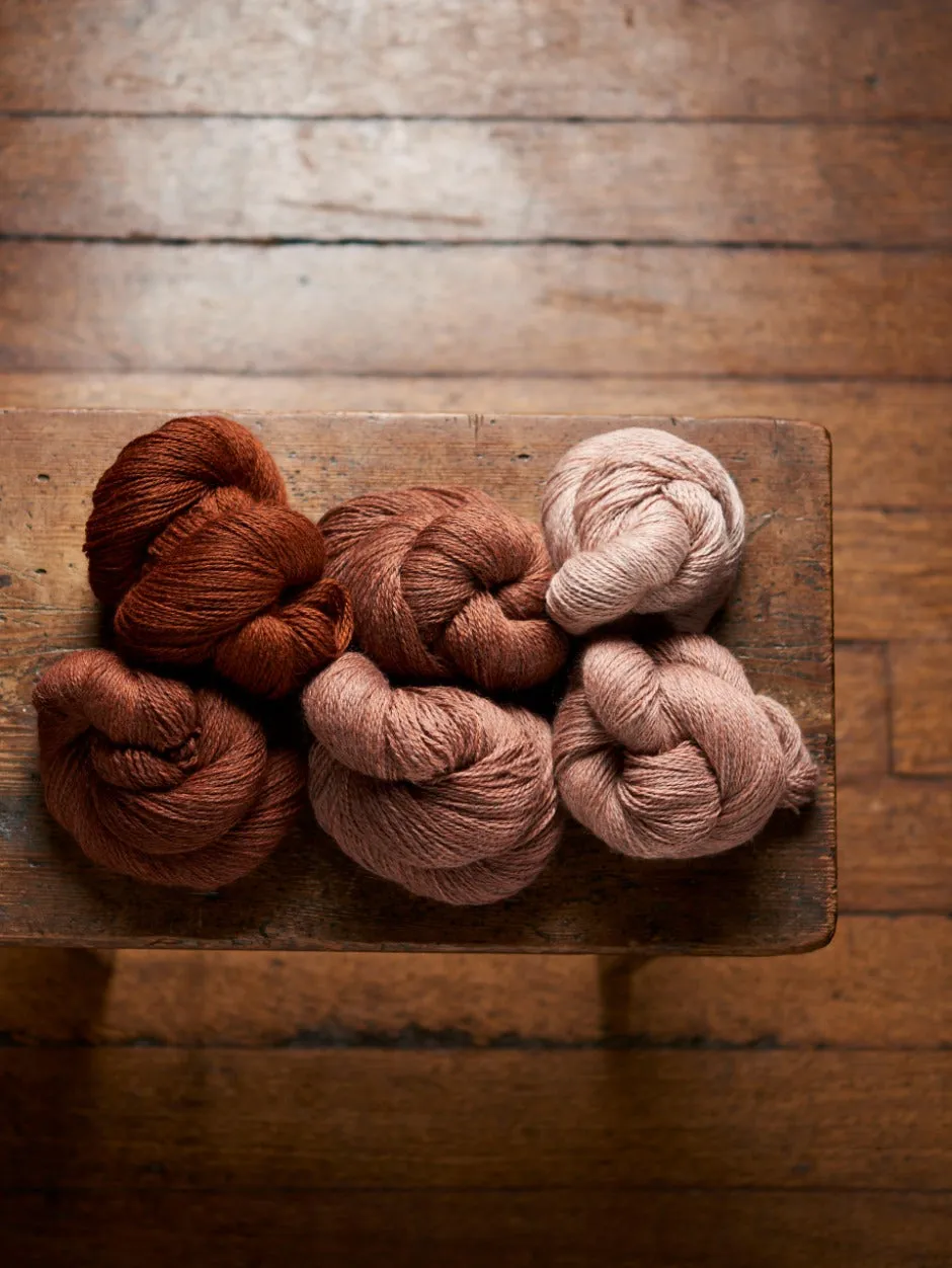 John Arbon Knit by Numbers 4ply Wolle KBN55 Naturweiß 100g hautweich