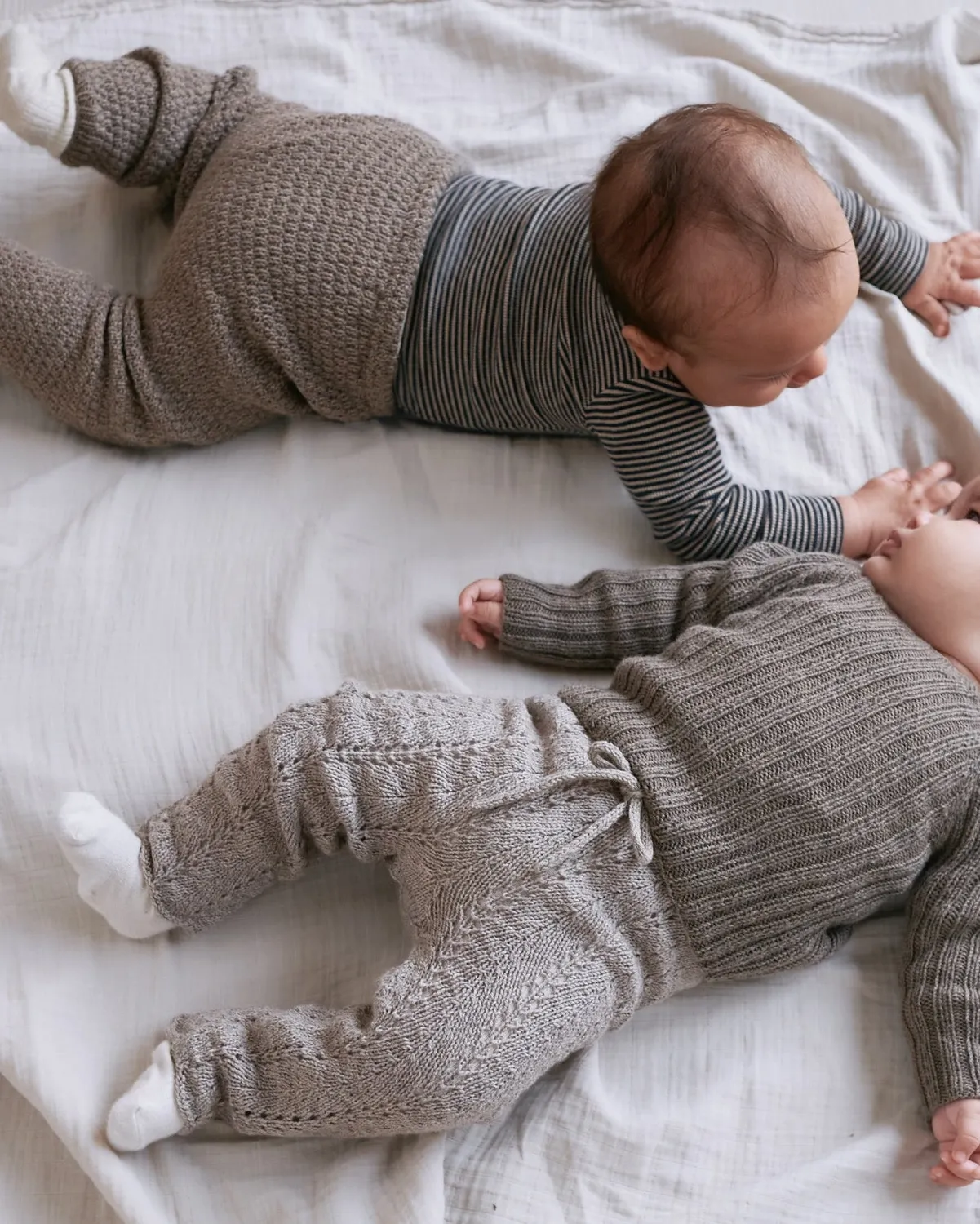 Knitting for Olive Fern Leggings Strickanleitung 1M-6J