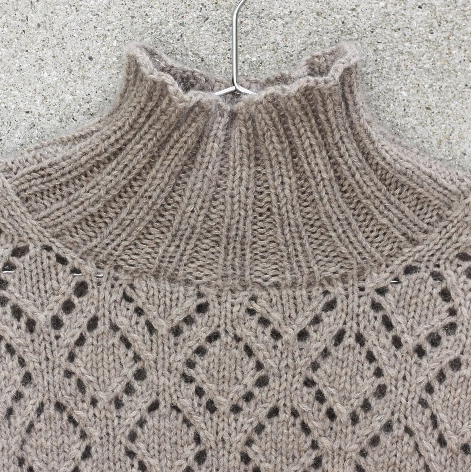 Knitting for Olive Nature Lace Sweater Strickanleitung Lace