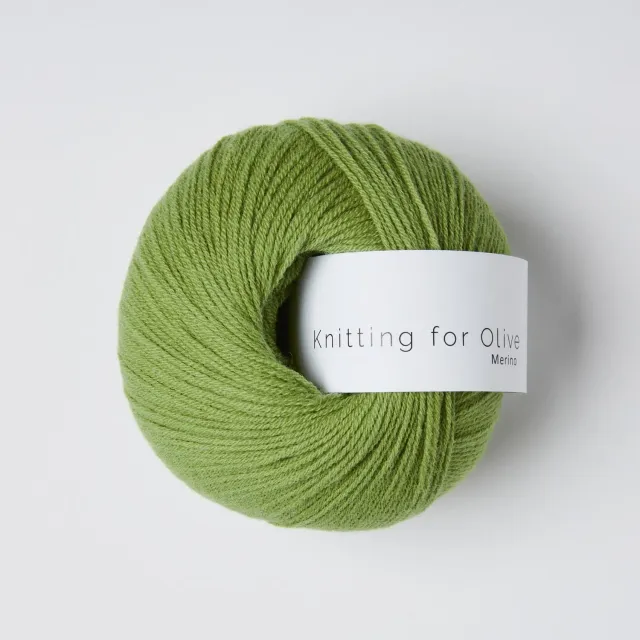 Knitting for Olive Merino Wolle Pea Shoots hellgrün