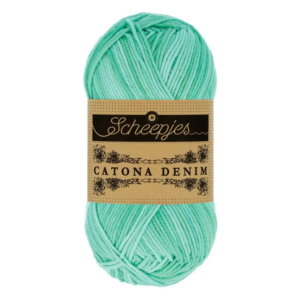 Scheepjes Catona Denim 191 Baumwollgarn 1x50g Grau