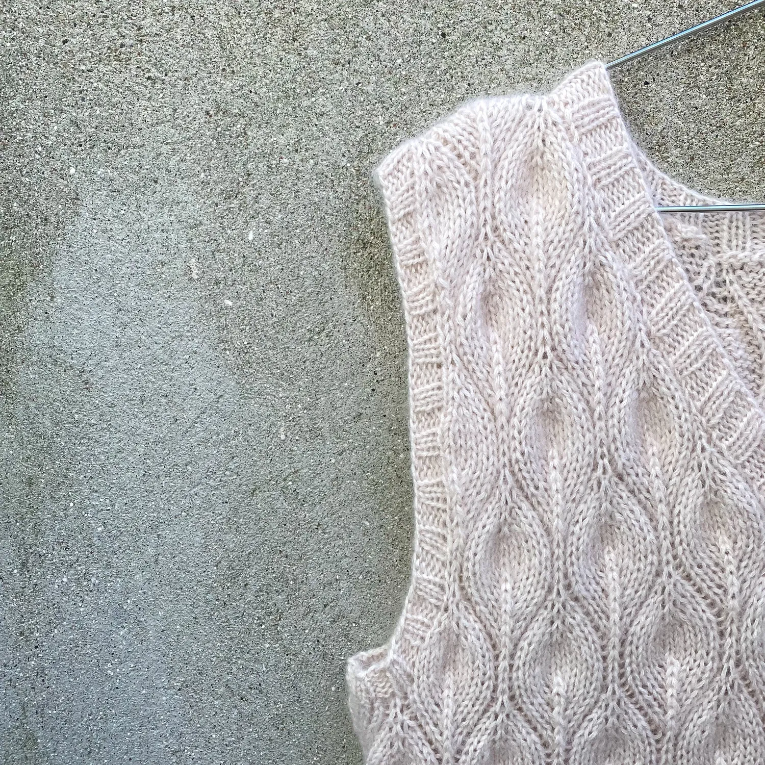 Knitting for Olive Olive Slipover Strickanleitung deutsch Lace