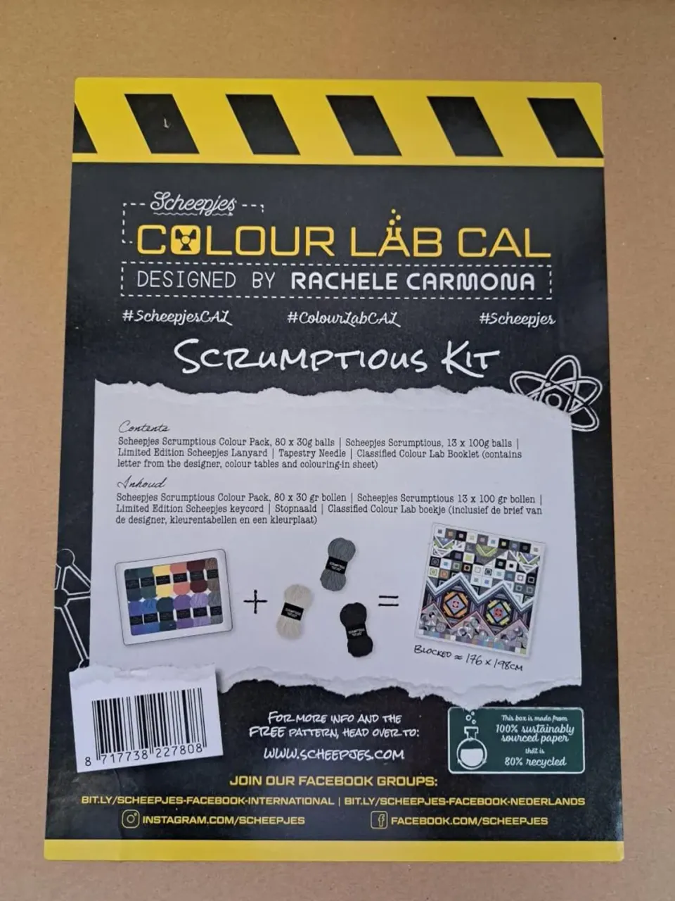 Scheepjes Color Lab Scrumptious Häkelset 13tlg bunt
