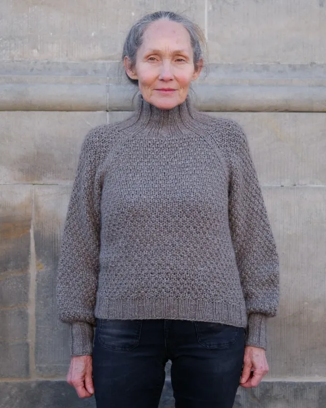 Knitting for Olive Truffle Sweater Strickanleitung deutsch