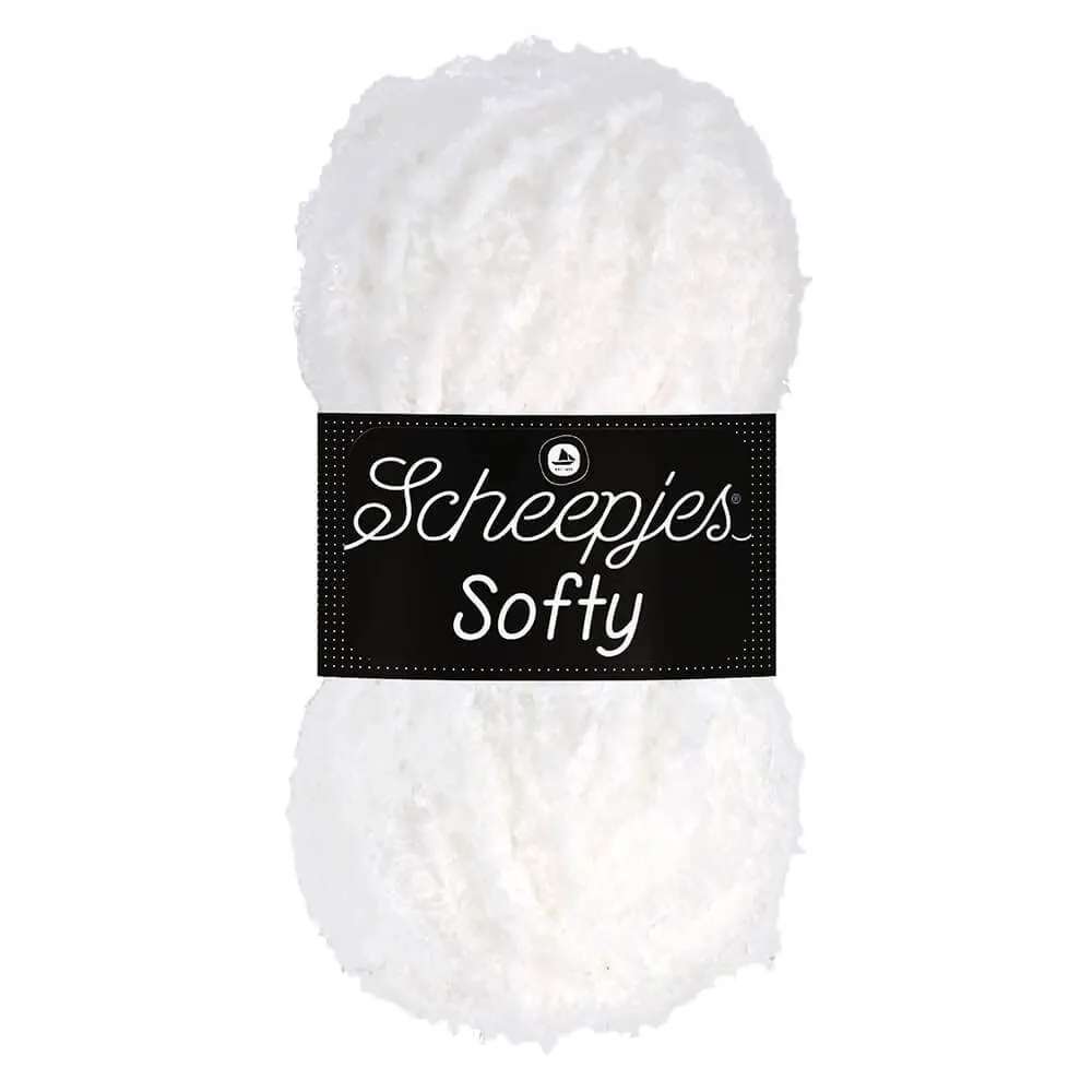 Scheepjes Softy 478 Schwarz Flauschgarn 1x50g Polyester