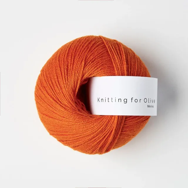 Knitting for Olive Merino Wolle Hokkaido 50 g Orange