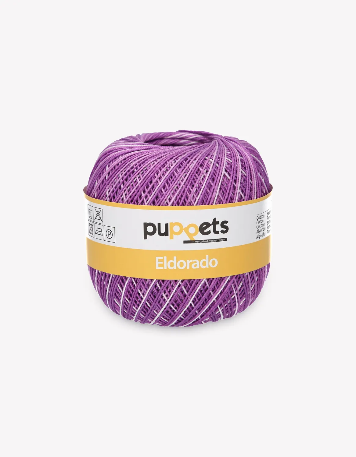 Anchor Puppets Eldorado Multicolour 12 Häkelgarn 50g bunt