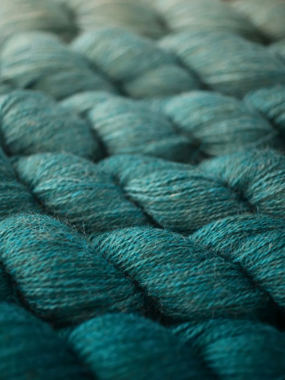 John Arbon Knit by Numbers 4ply Wolle KBN55 Naturweiß 100g hautweich
