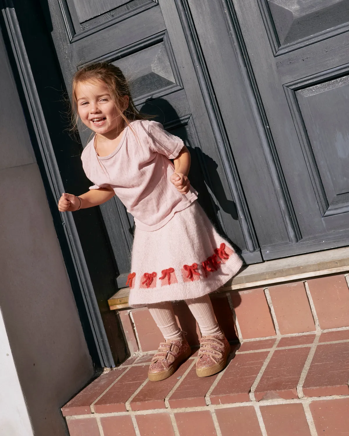 Knitting for Olive Christmas Morning Skirt Strickanleitung 2-8 Jahre