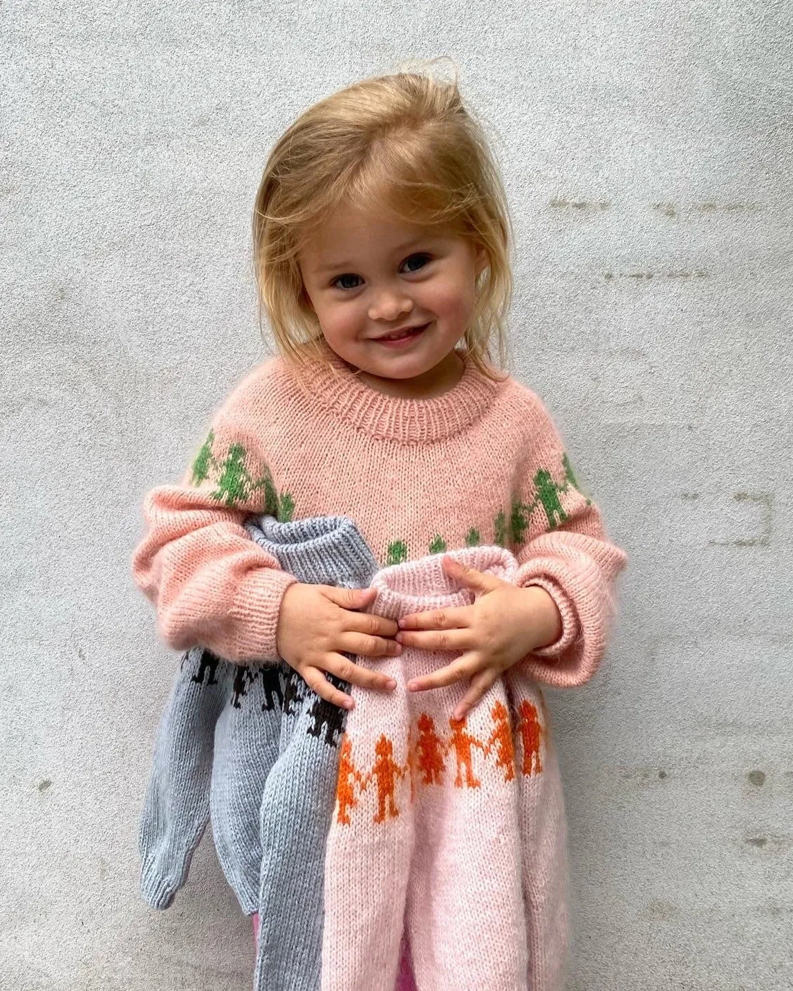 Knitting for Olive Unicef Sweater Strickanleitung deutsch Fair Isle