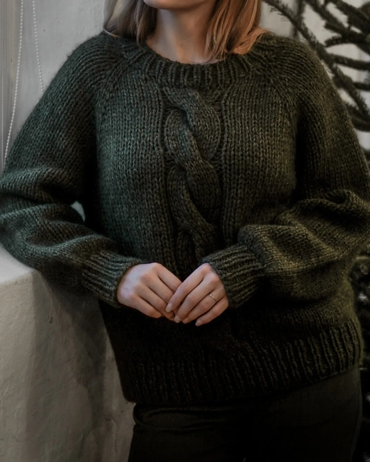 Knitting for Olive Morning Glory Sweater Anleitung deutsch