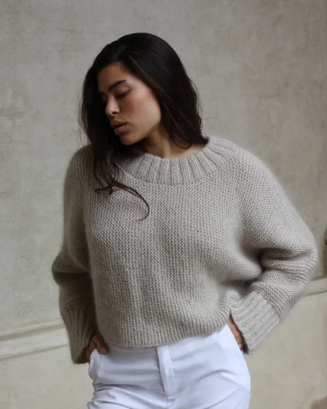 Knitting for Olive Hannah Sweater Strickanleitung Deutsch
