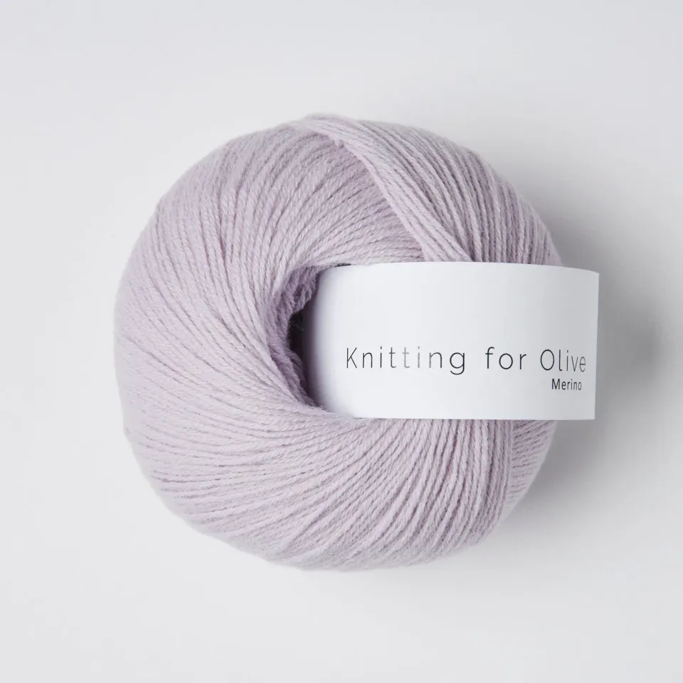 Knitting for Olive Merino Wolle Unicorn Purple pastell 250m