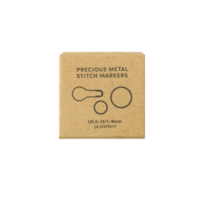 CocoKnits Precious Metal Maschenmarkierer 54 Stück Gold Silber