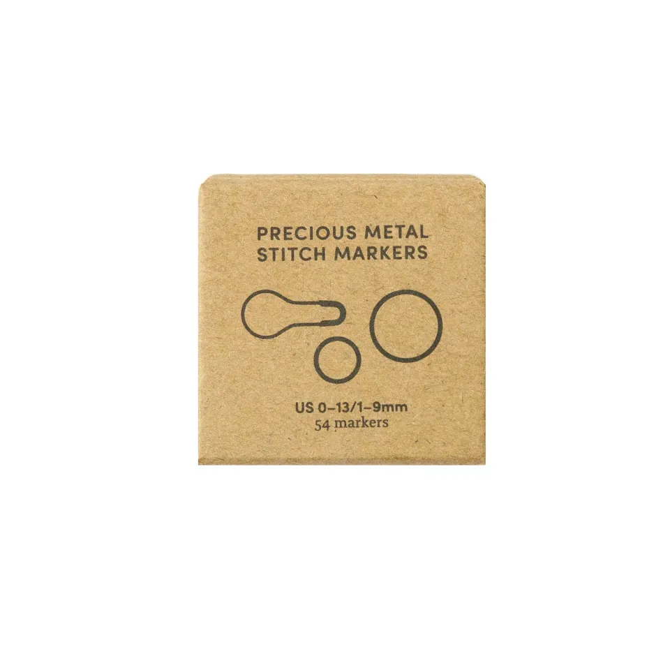 CocoKnits Precious Metal Maschenmarkierer 54 Stück Gold Silber