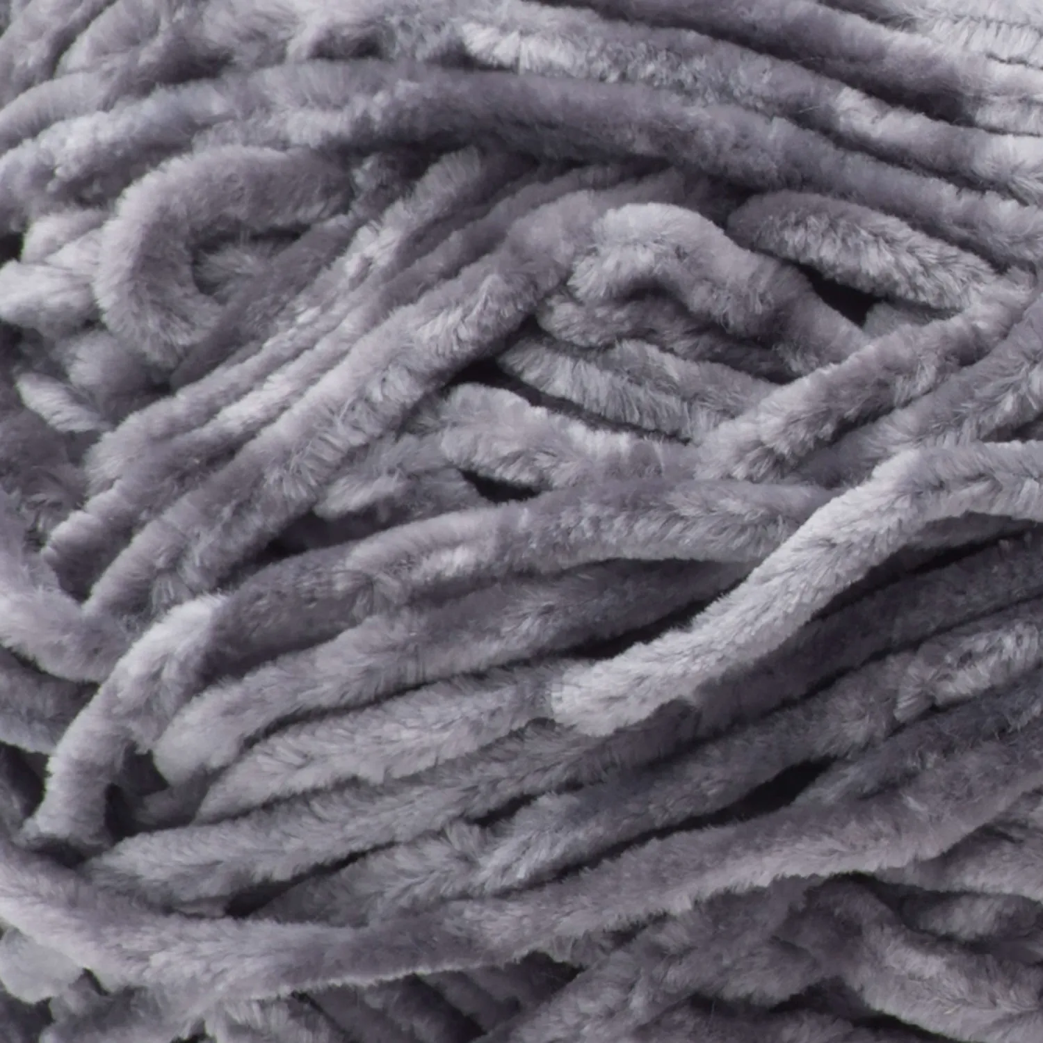 Bernat Velvet Samtgarn Weiß Chenille weich