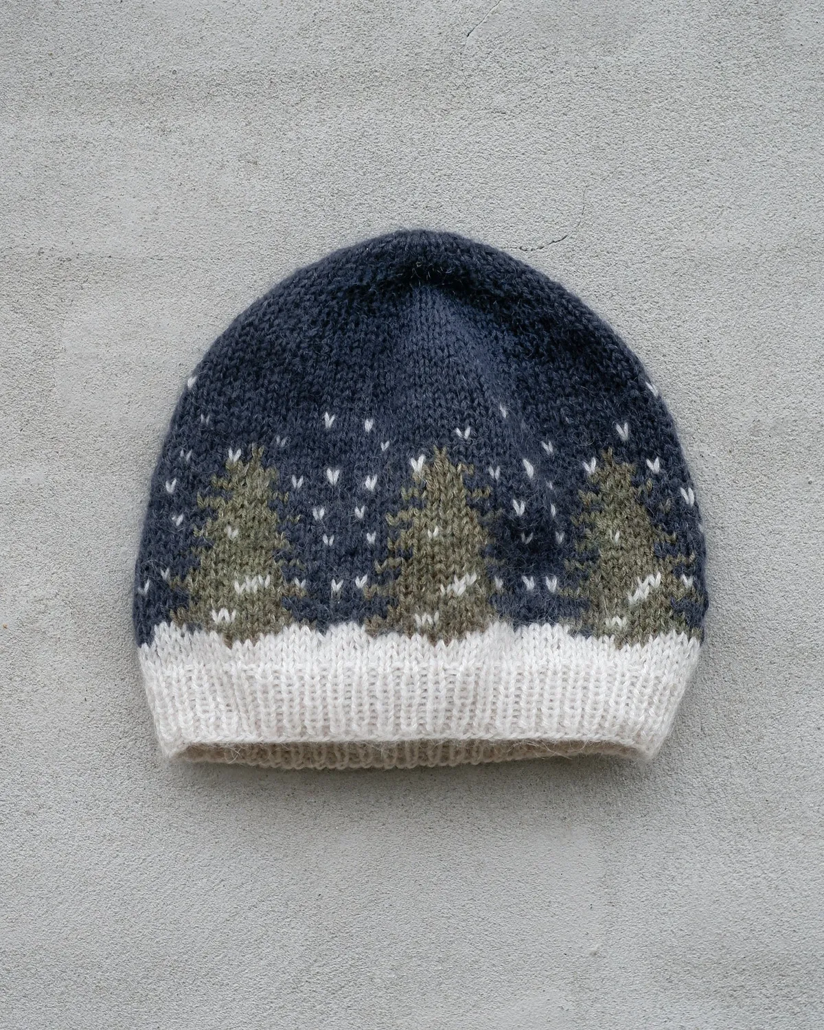 Knitting for Olive Snow Beanie Strickanleitung Deutsch